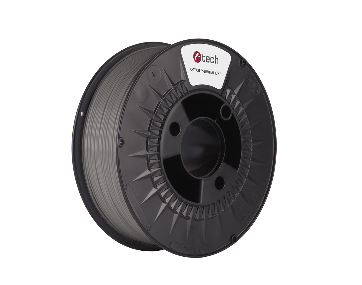 C TECH ESSENTIAL LINE PLA 175mm 1kg Šedá