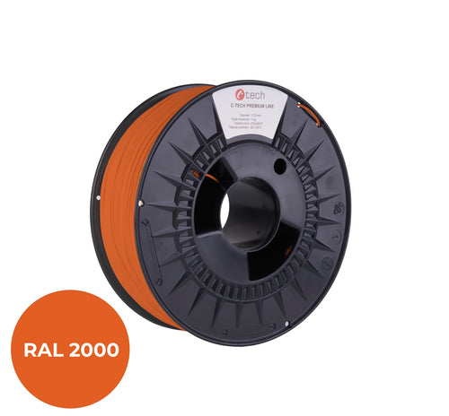 C TECH PREMIUM LINE ABS 175 mm 1 kg žlutooranžová